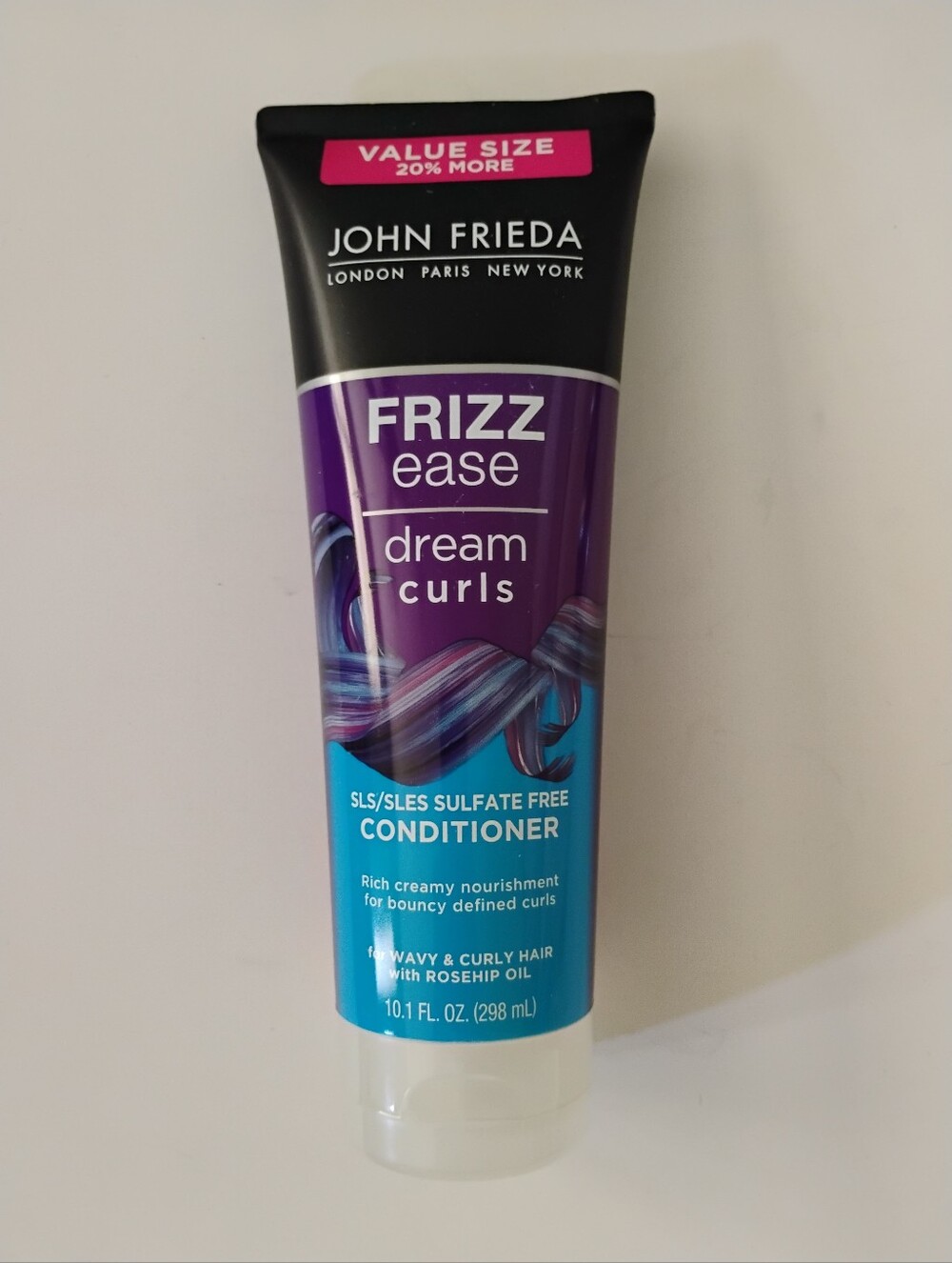 John Frieda Frizz Ease Dream Curls Sulfate Free Conditioner 10.1 Fl Oz